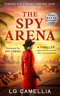 book cover for The Spy Arena