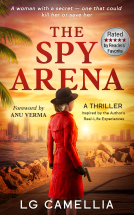 book cover for The Spy Arena