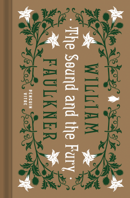 book cover for The Sound and the Fury