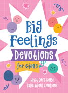 book cover for Big Feelings Devotions for Girls
