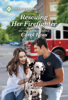 book cover for Rescuing Her Firefighter