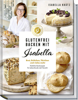 Buchcover für Glutenfrei backen mit Isabella