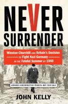 book cover for Never Surrender