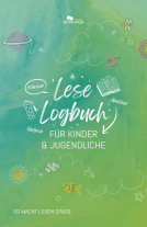 Buchcover für Unterwegs Lese-Logbuch für Kinder & Jugendliche