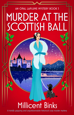 book cover for Murder at the Scottish Ball (An Opal Laplume Mystery)