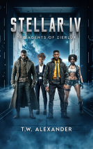 book cover for Stellar IV: The Agents of Zierlux