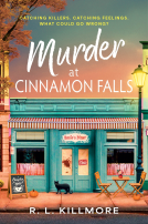 book cover for Murder at Cinnamon Falls