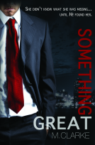 book cover for Something Great