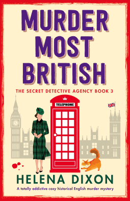 book cover for Murder Most British (The Secret Detective Agency Book 3)