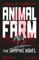 book cover for George Orwell's Animal Farm