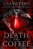 book cover for Death and Coffee