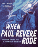 book cover for When Paul Revere Rode