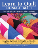 book cover for Learn-to-Quilt Bilingual Guide/