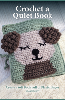 book cover for Crochet a Quiet Book