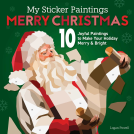 book cover for My Sticker Paintings: Merry Christmas