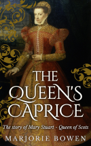 book cover for The Queen's Caprice