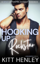 book cover for Hooking Up With a Rockstar