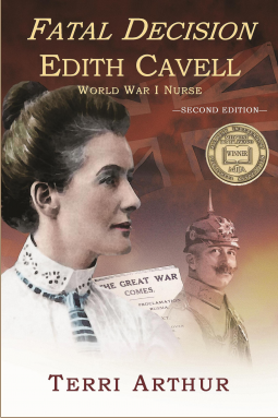 book cover for Fatal Decision: Edith Cavell, World War I Nurse (2nd edition)