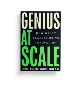 book cover for Genius at Scale