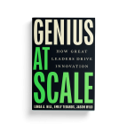 book cover for Genius at Scale