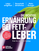Buchcover für Die richtige Ernährung bei Fettleber