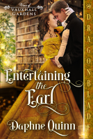 book cover for Entertaining the Earl