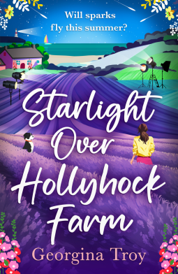 book cover for Starlight Over Hollyhock Farm