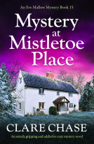 book cover for Mystery at Mistletoe Place (An Eve Mallow Mystery Book 15)