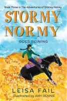book cover for Stormy Normy Goes Reining