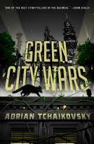 book cover for Green City Wars