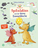 Buchcover für Spekulatius der Weihnachtsdrache. Spekulatius und der kleine Donnerdrache