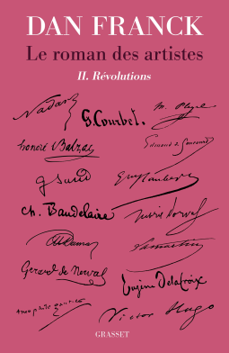 Couverture du livre pour Le roman des artistes T2