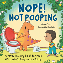 book cover for Nope! Not Pooping