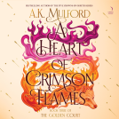 book cover for A Heart of Crimson Flames
