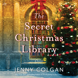 book cover for The Secret Christmas Library