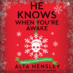 book cover for He Knows When You’re Awake