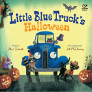 book cover for Little Blue Truck's Halloween