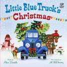 book cover for Little Blue Truck's Christmas