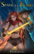 book cover for Spark and Flame