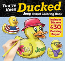 book cover for You've Been Ducked Jeep® Brand Coloring Book