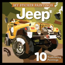book cover for My Sticker Paintings: Jeep®
