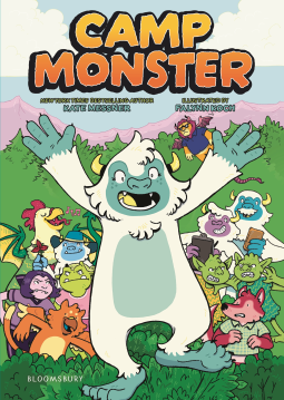 book cover for Camp Monster