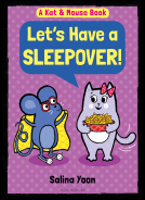 book cover for Kat & Mouse: Let's Have a Sleepover!
