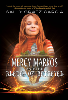 book cover for Mercy Markos and the Blades of Betrayal