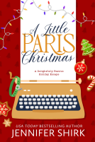 book cover for A Little Paris Christmas