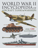 book cover for World War II Encyclopedia of Aircraft, Tanks & Warships
