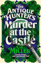 book cover for The Antique Hunter's: Murder at the Castle