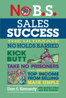 book cover for No B.S. Sales Success