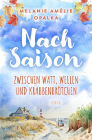 Buchcover für Nachsaison – zwischen Watt, Wellen und Krabbenbrötchen