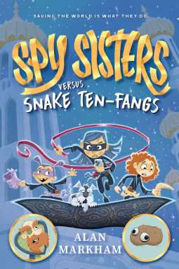 book cover for Spy Sisters Versus Snake Ten-Fangs